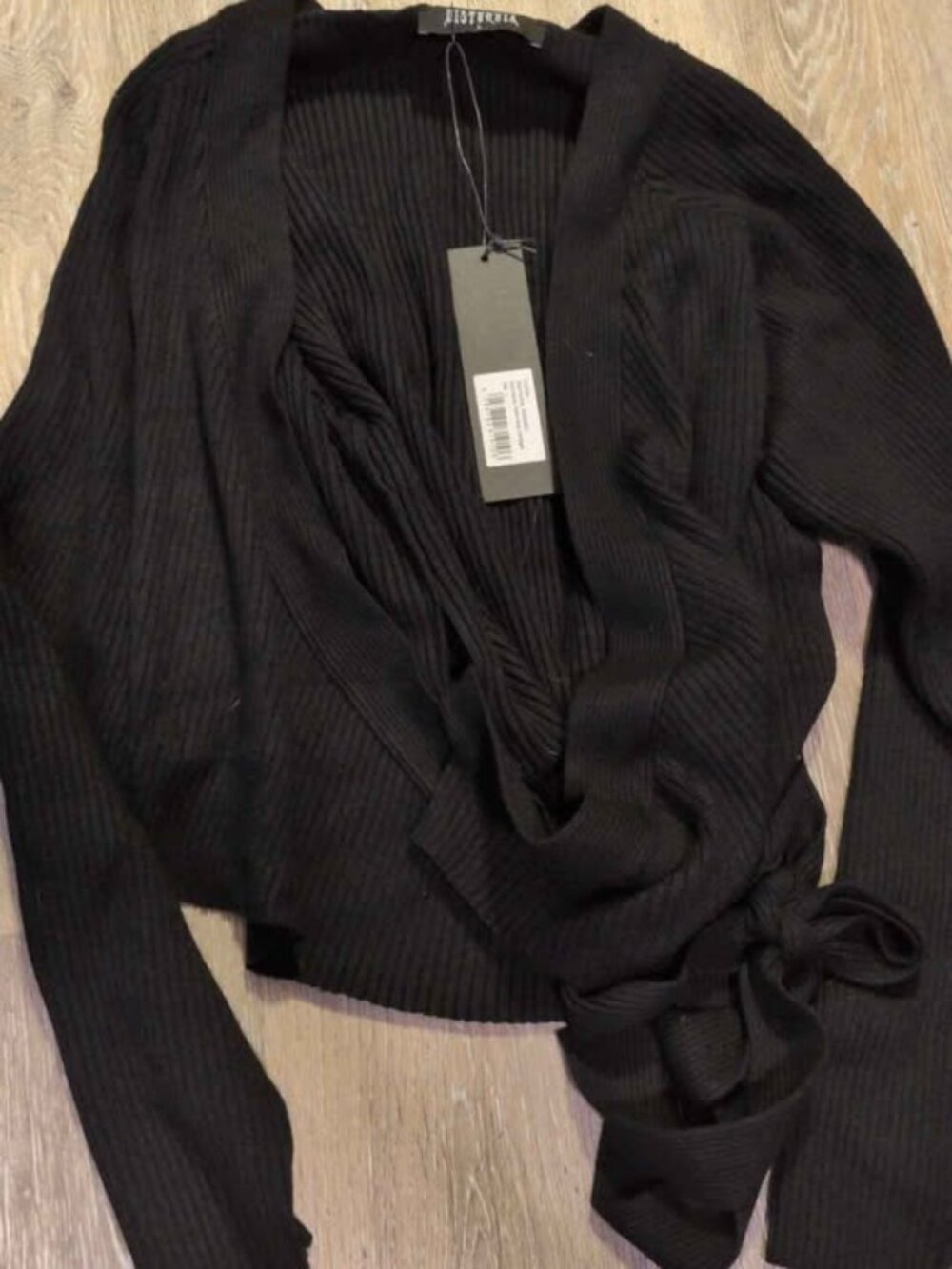 Disturbia Holda Wrap Cardigan size large new